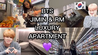 🇰🇷I visited BTS Jimin and RM neighborhood 💜 | Seoul Vlog