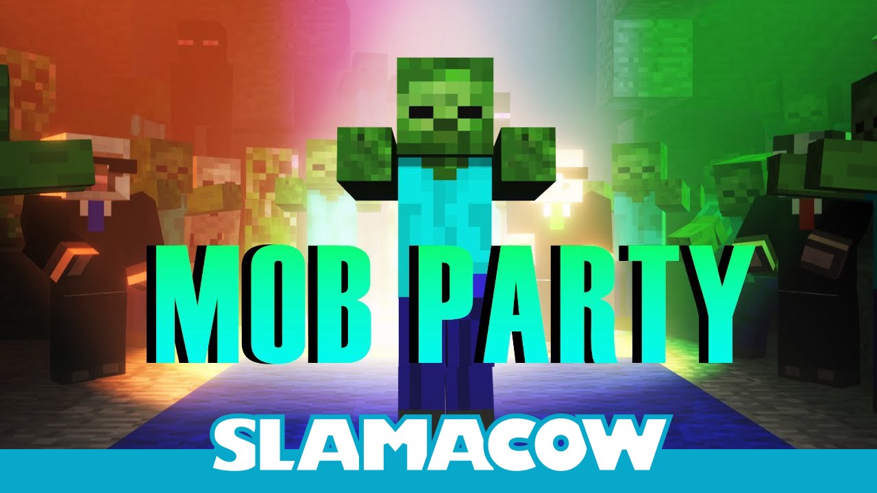 Minecraft Mob Dance Party - Animation - Slamacow - YouTube
