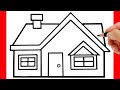 HOW TO DRAW A HOUSE EASY