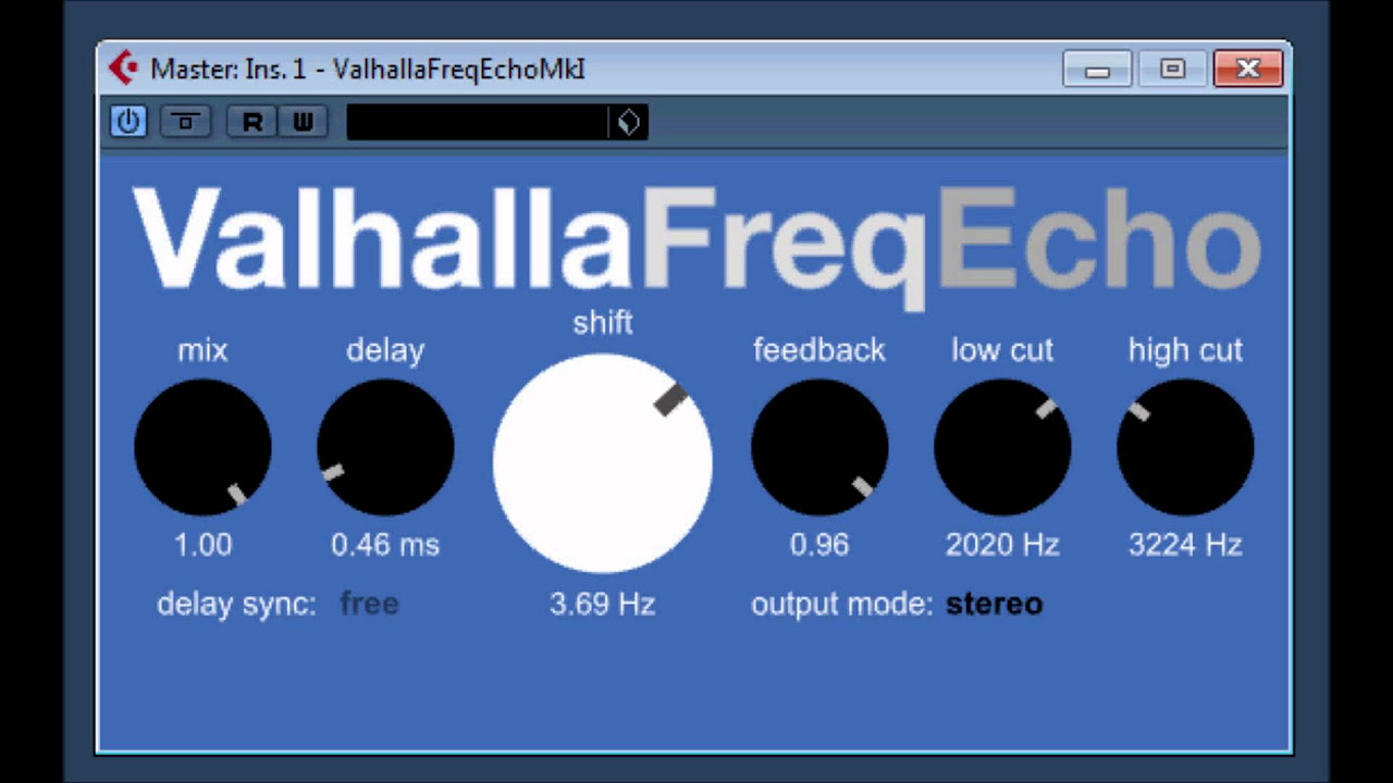 Vanhalla Freq Echo MkI by Valhalla DSP