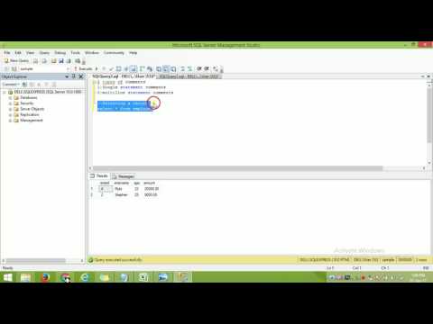 SQL  Comments Practical Session