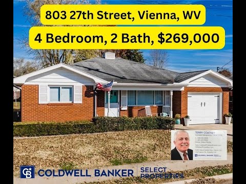 803 27th St, Vienna, WV home video tour