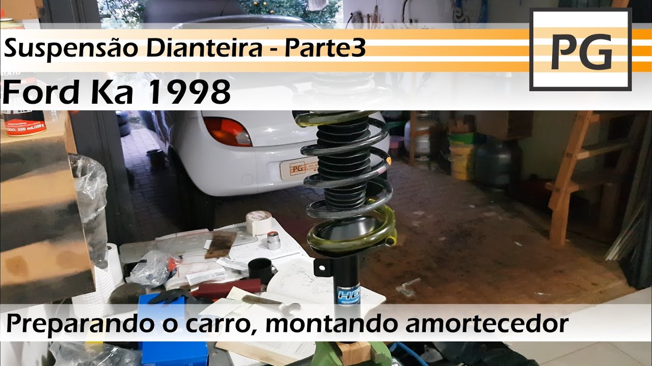 Suspensão Dianteira - Ford Ka 1998 - Parte 3/4 - [4K]