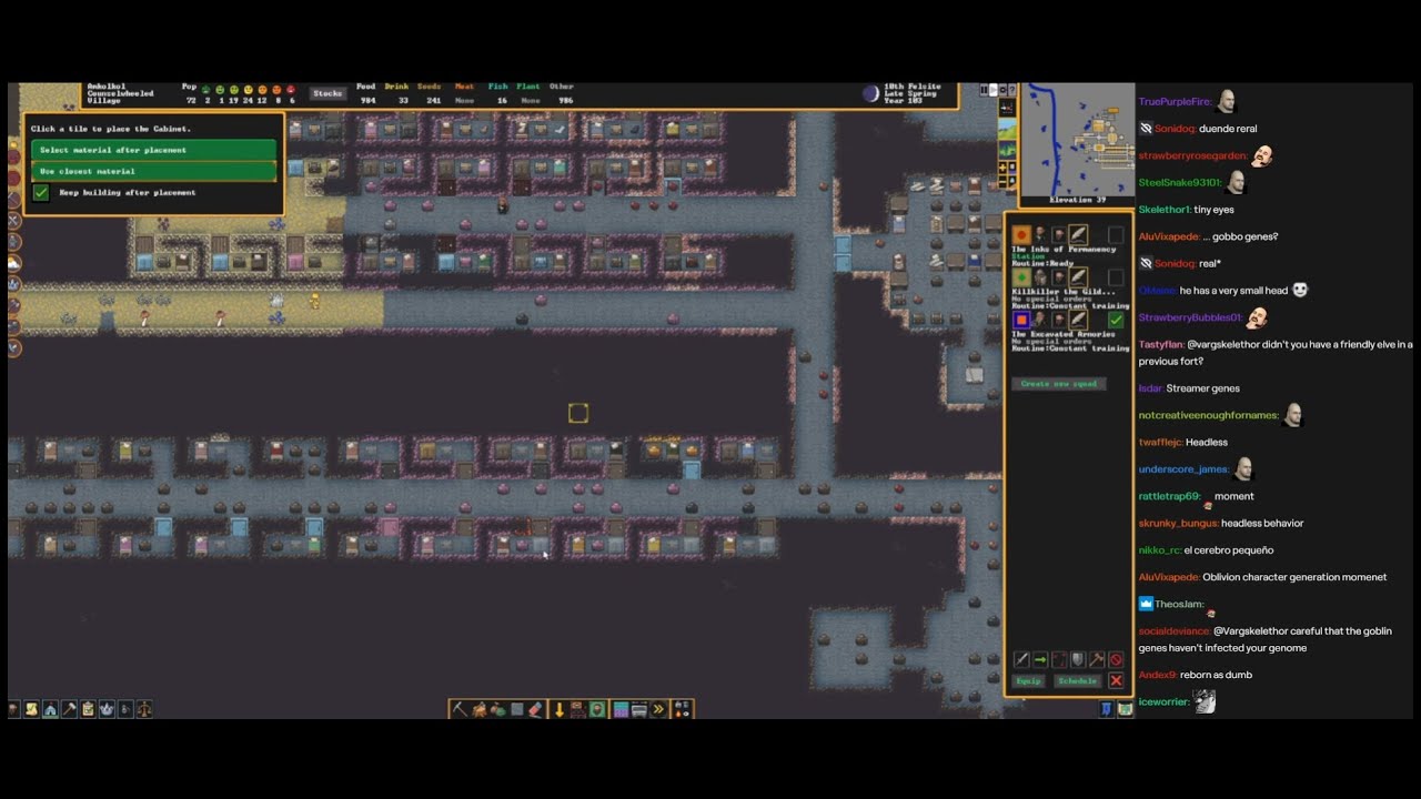 [Vinesauce] Joel [Chat Replay] Dwarf Fortress Steam (Part 3) YouTube