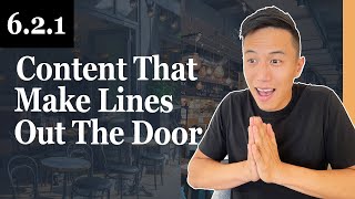 3 Types Of Marketing Content That Customers Love - 6.2.1 Profitable Restaurant Owner Academy