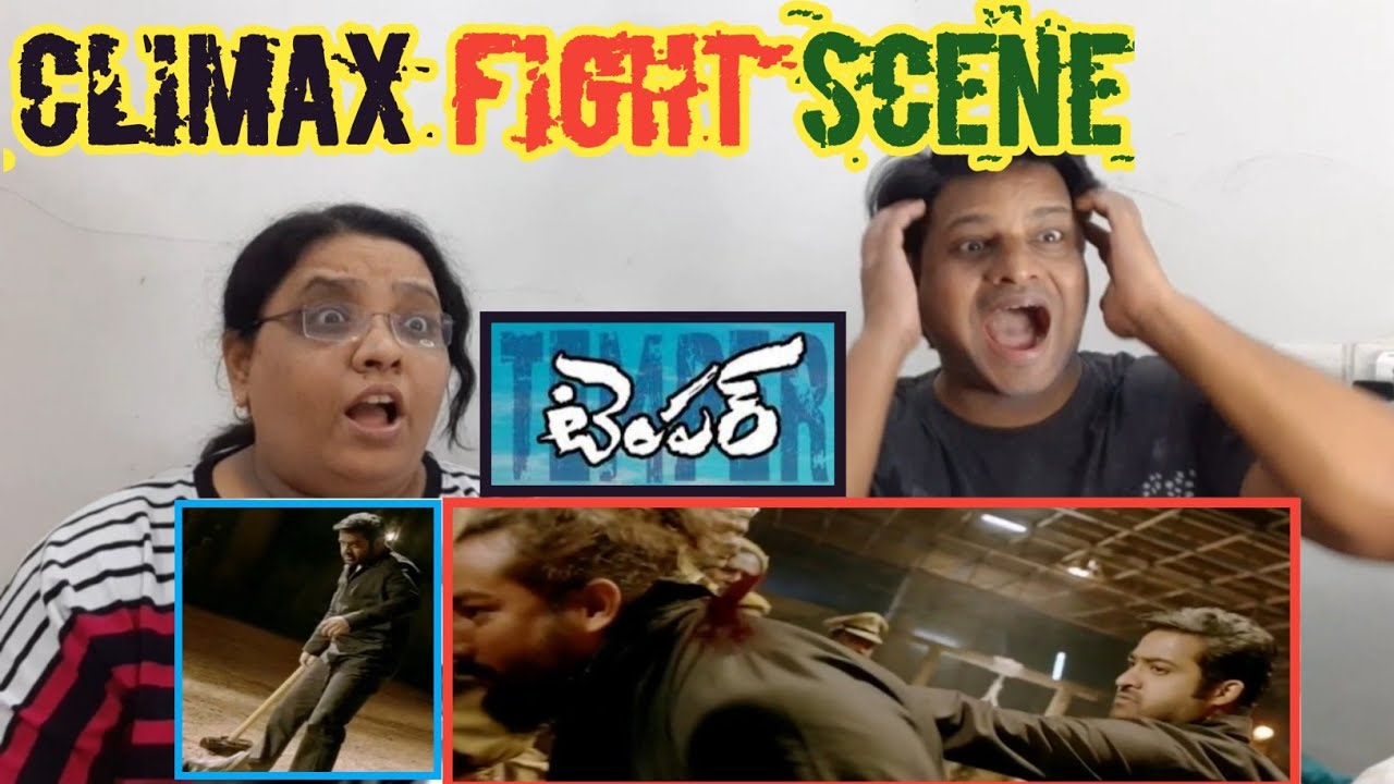 Temper CLIMAX Fight Scene Reaction | JR NTR | TEMPER movie scene reaction | Jr NTR Reaction | TEMPER