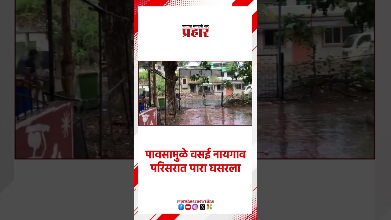 Vasai Naigaon Rain | वसई नायगाव परिसरात पाऊस  | Monsoon