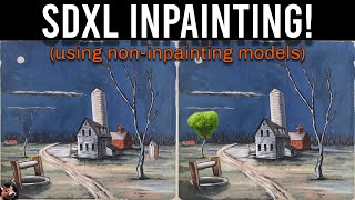 BrushNet SDXL and PowerPaintV2 = InPaint With Any Model in ComfyUI