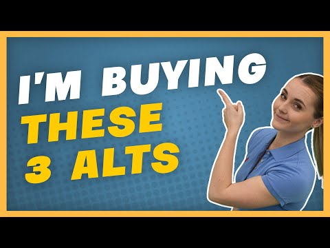 TOP 3 ALT COINS I'M BUYING RIGHT NOW