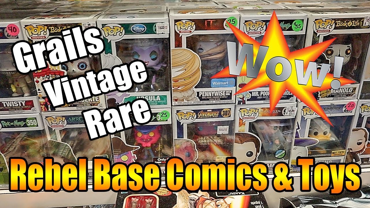 Rebel Base Comics & Toys Grails, Vintage and Rare YouTube