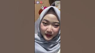 Bigo Amel Jilbab open buka kerudung lumayan juga
