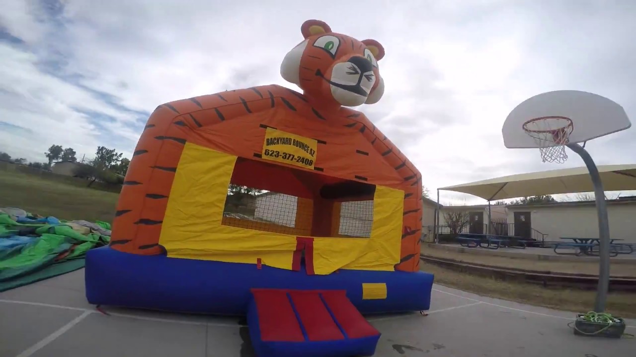Tiger Bounce House Rental Arizona YouTube