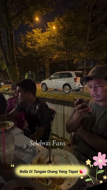 Syed Saddiq  Belanja Bella Makan Malam