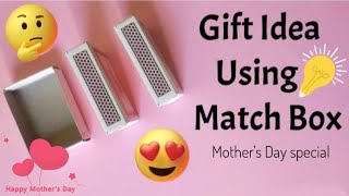 Easy greeting card for Mother's Day | Match box gift idea screenshot 2