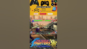 KOF98 😍Mature VS Takuma💪 #Haseebarcadeworld #Thekingoffighter98 #Fightcade2 #Shorts