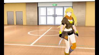 (MMD RWBY) - Do you even lift, Yang!