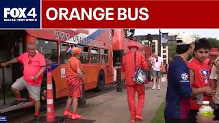 Netherlands fans gather ahead of World Cup match