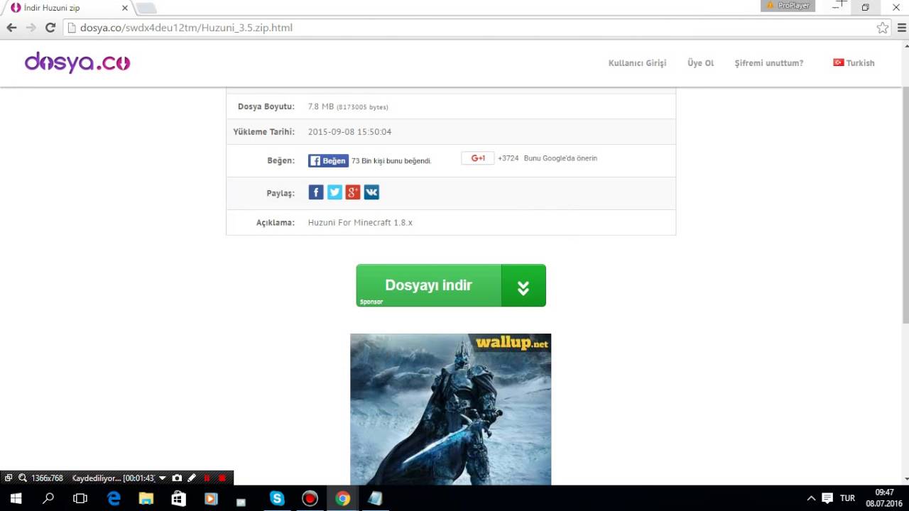 Minecraft - Huzuni 3.5 1.8x Nasıl Kurulur?