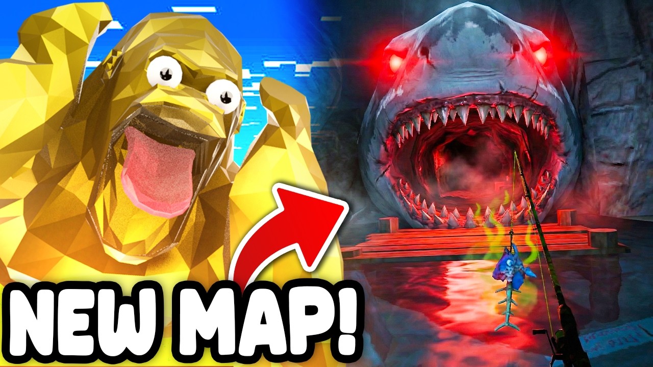 NEW MEGALODON MAP UPDATE is INSANE in Animal Company!