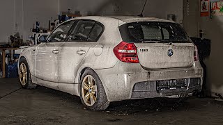 FIRST WASH IN 3 YEARS | ABANDONED BMW 1-SERIES