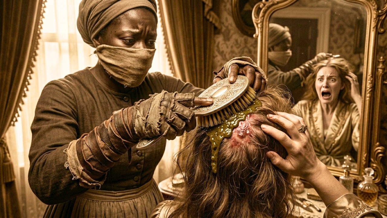 A ESCRAVA que untou o Pente de Osso da Sinhá com 'Gordura de Sapo': O Couro Cabeludo em Chamas!