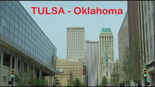 ROUTE 66 HISTORICA PASSANDO POR TULSA EM OKLAHOMA | ARQUITETURA LINDA AMERICANA E BOAS ESTRADAS