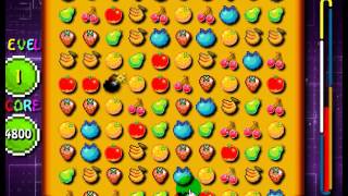 Retro Fruit Crush Girl Game screenshot 5