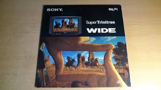 Sony Super Trinitron Wide - PALplus...  (LaserDisc)