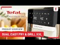 Introducing tefal dual easy fry air fryer  grill ey905c