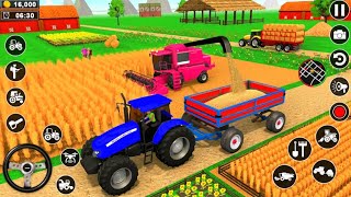 Morden Tractor Farming Game 3D - Tractor Driver Simulator - Android Gameplay 🎮 screenshot 3