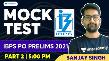 Mock Test - 2 IBPS PO Prelims 2021 | Prelims Level Reasoning | Bank Exam Reasoning by Sanjay Singh