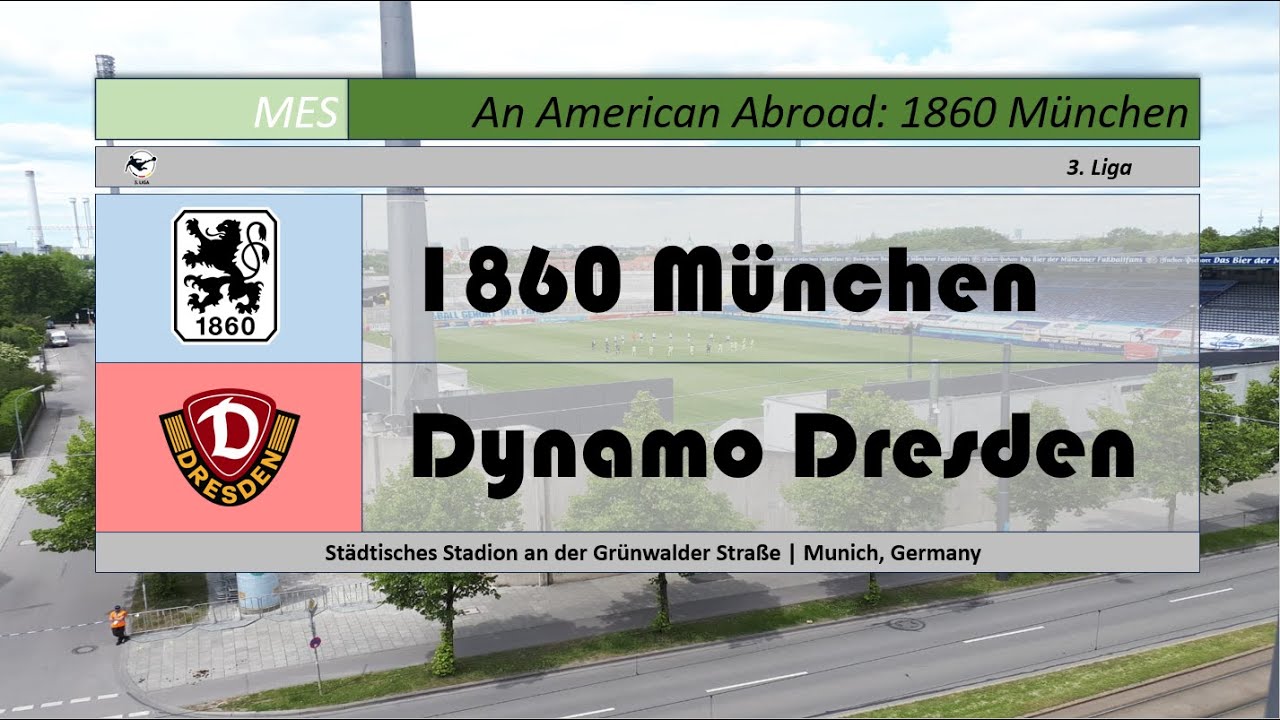 An American Abroad | 1860 München vs Dynamo Dresden (3. Liga) | FM 23