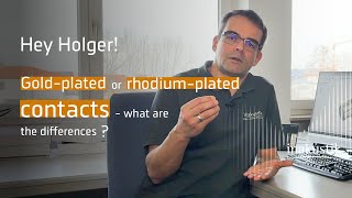 Gold-plated or rhodium-plated contacts for RCA / XLR plugs – Which is better? [HiFi Cable FAQ]