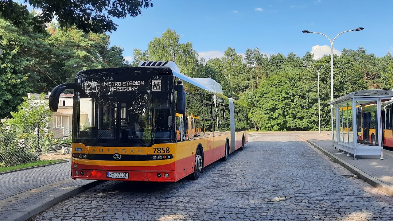 MZA Warszawa -  Autosan Sancity 18lf LNG 