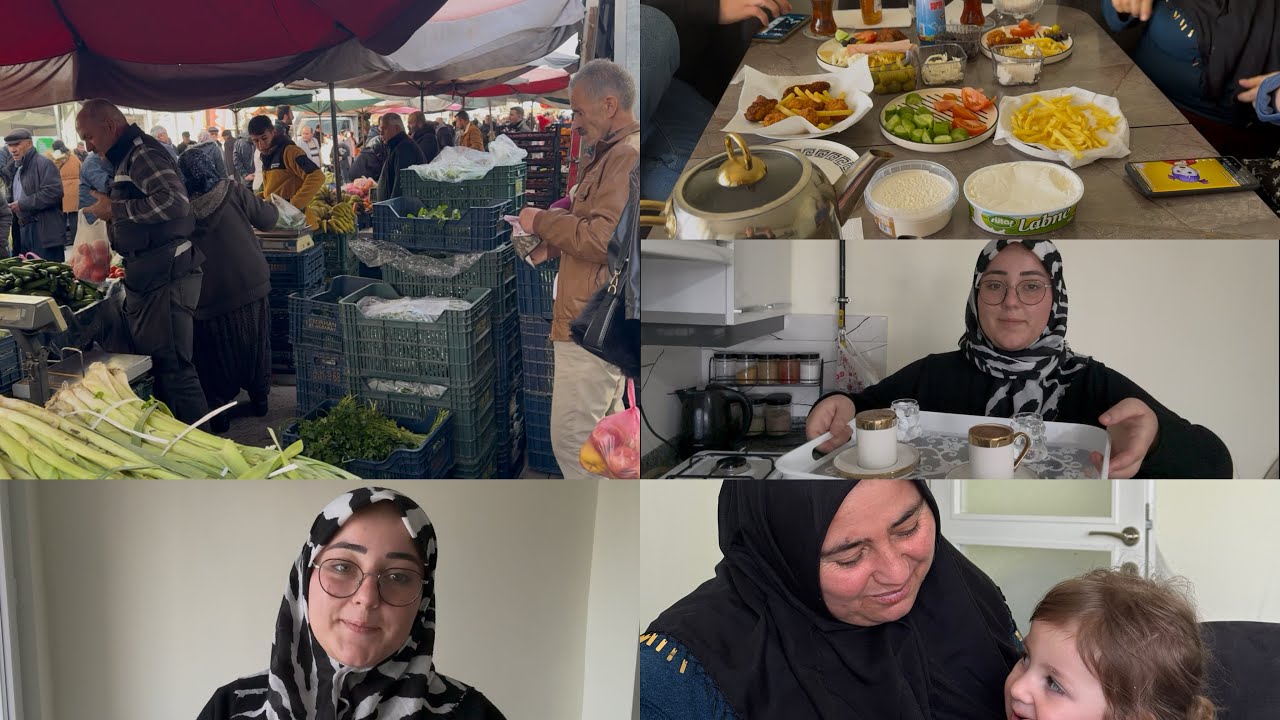 ❌PAKET AÇILIMI ❤️PERŞEMBE PAZARIMI YAPTIM ÇOK ŞÜKÜR ANNEMLE GARDAŞIMLA GÜZEL BİR KAHVALTI YAPTIK 🌸