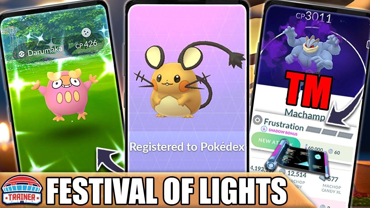 *FESTIVAL OF LIGHTS* TOP TIPS! TM FRUSTRATION, DEDENNE RELEASE & 2X FRIENDSHIP | Pokémon GO