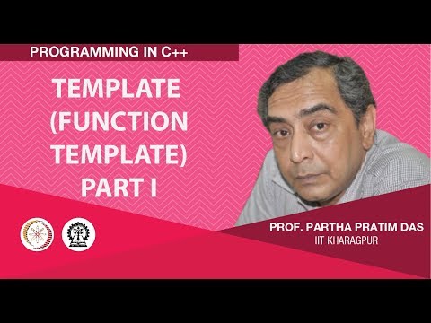 Template (Function Template) Part I (Lecture 54)