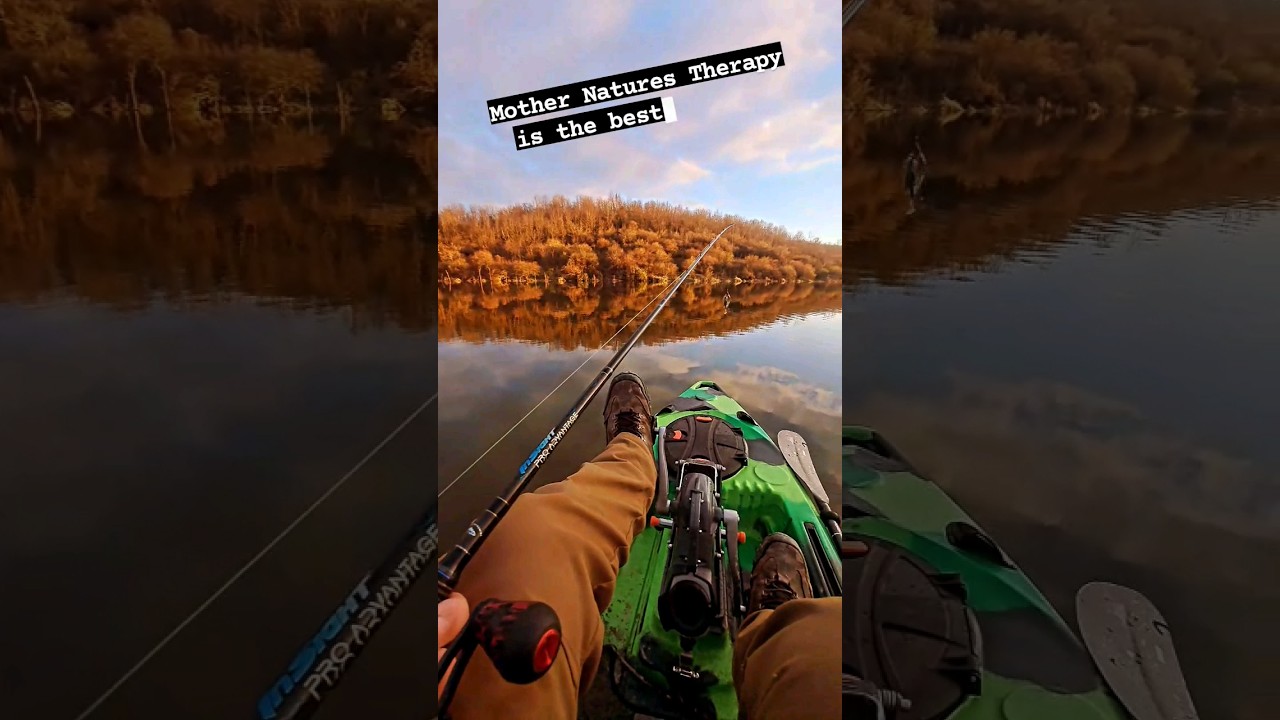 Mother Natures Therapy is the BEST 🌄🎣  