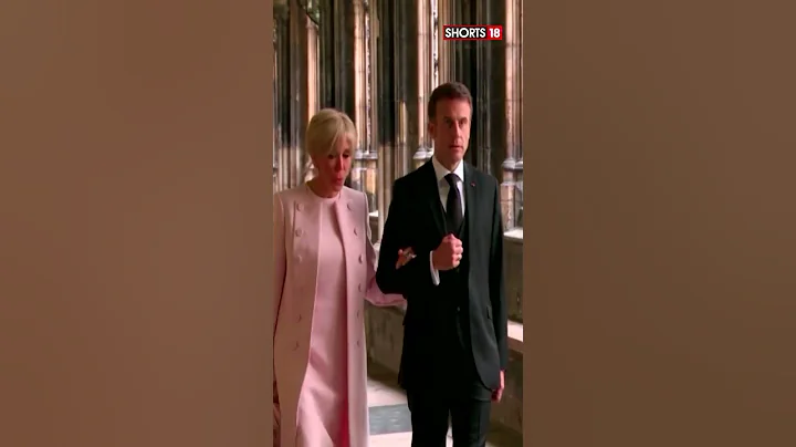 French President Macron Arrives To Attend King Charles III's Coronation | #shorts - DayDayNews