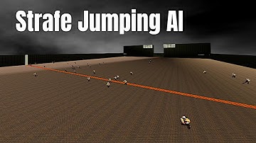 Evolving Strafe-Jumping with Machine Learning in Quake 3.