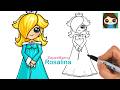 How to Draw Princess Rosalina ✨ Super Mario