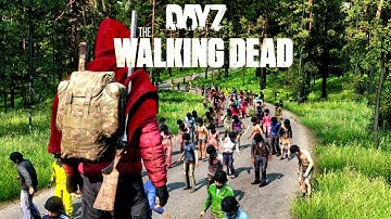 Zombie Hordes In This New Walking Dead Server Will KILL Your FPS (DayZ)