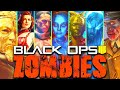 ALL BO4 ZOMBIES EASTER EGGS!! [CHAOS CREW] (Call of Duty: Black Ops 4 Zombies)