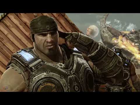 Gears of War 3 - Act 2 Chapter 1 - Shipwreck - XBOX Series X Gameplay