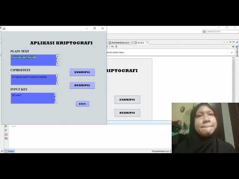Demo Aplikasi Kriptografi " Sistem Pengamanan Komputer "