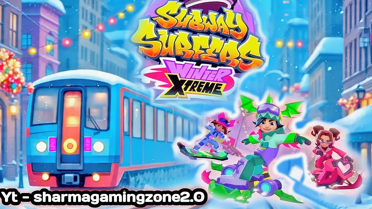 SUBWAY SURFERS WINTER XTREME ❄️⛄|| Marathon 😱💥|| #subwaysurfers #gaming #viral 