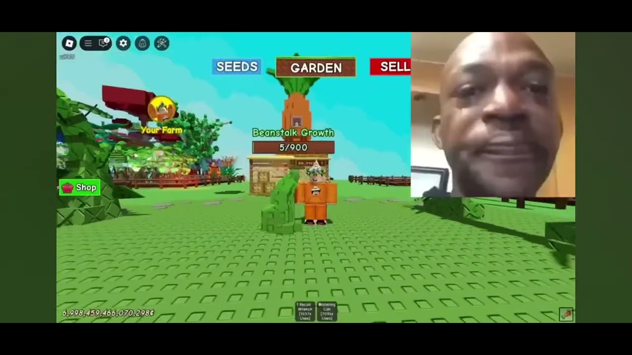 Grow a garden update error😩