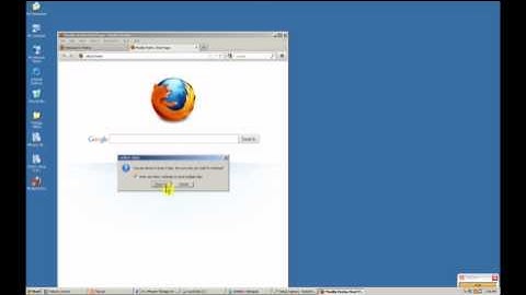 Simple Example of VMware ThinApp virtualizing Mozilla FireFox