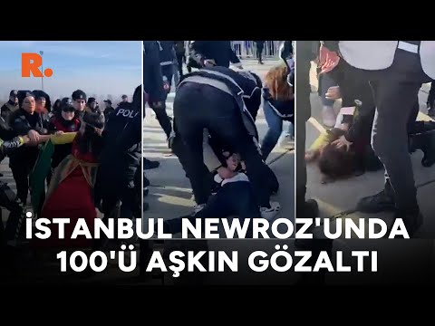 İstanbul Newroz'unda 100'ü aşkın gözaltı