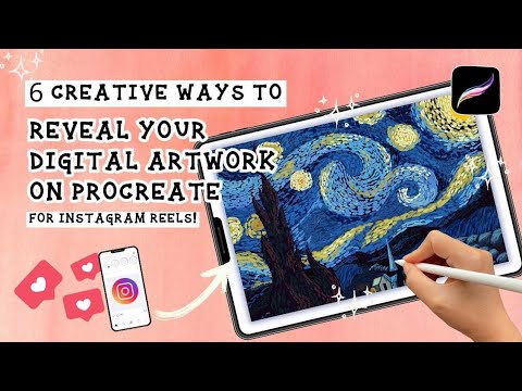 6 Creative Ways to Reveal Your Digital Art in Procreate for Instagram ...